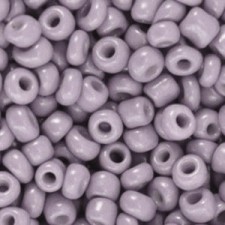 Seed beads 6/0 (4mm) Pastel lilac